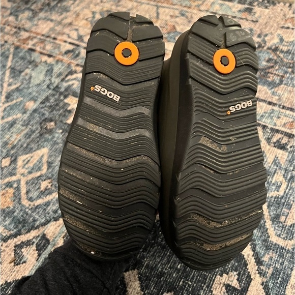 Bogs | Gray & Multicolor Neo-classic B-eye Waterproof Girls Boots Sz 3 Youth - Picture 4 of 6